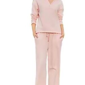 Women's Pink Loungewear Set